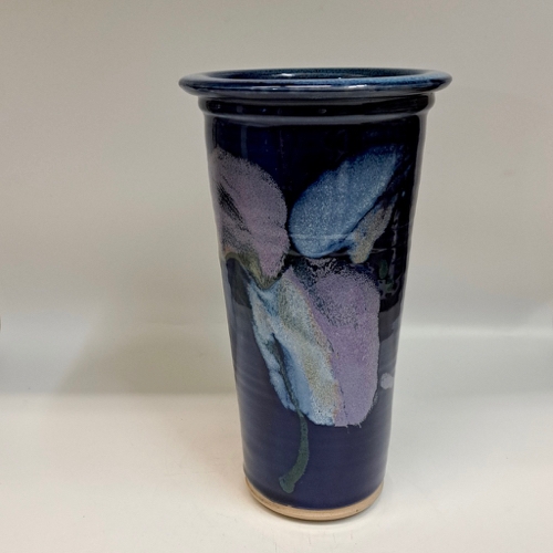 #221291 Vase Cobalt Blue 10x5.5 $24 at Hunter Wolff Gallery